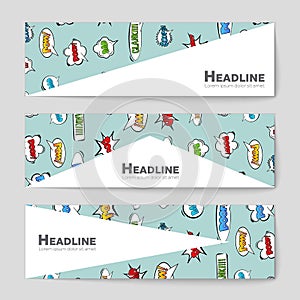 Abstract layout background set. For art template design, list, page, mockup brochure theme style, banner, idea, cover, book