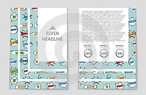 Abstract layout background set. For art template design, list, page, mockup brochure theme style, banner, idea, cover, book