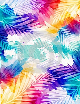 Abstract leaf background