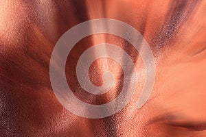 Abstract leather shagreen copper background