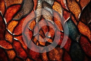 Abstract Leather Texture Background for Design Projects.