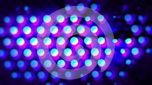 Abstract LED background, half tone