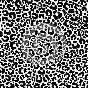 Abstract leopard print.