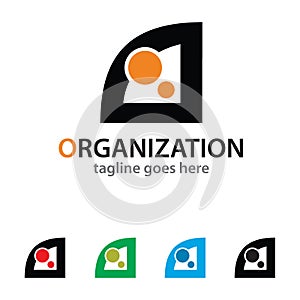 Abstract Letter O Logo Template Design Vector