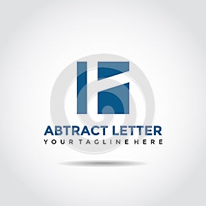 Abstract Letter P Logo template. Vector Illustrator Eps. 10