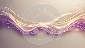 abstract light background with glowing colored waves