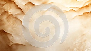 Abstract Light Beige Background with Soft Waves and Texture