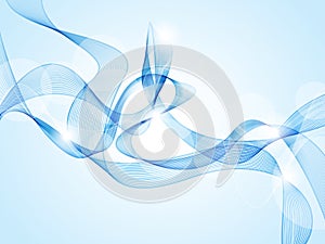 Abstract light blue background