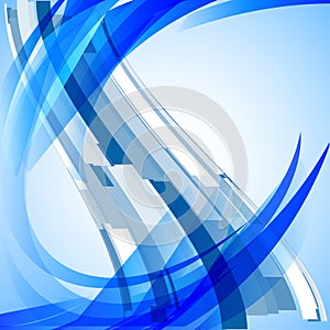 Abstract light blue vector background