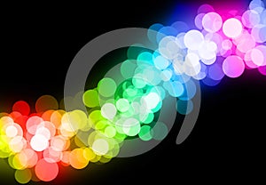 Abstract light blur background