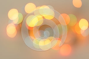 Abstract Light Bokeh Background