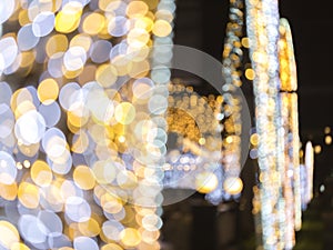 Abstract light Boken background