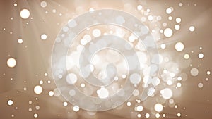 Abstract Light Brown Blurry Lights Background Image