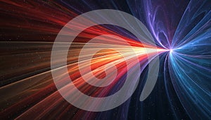 Dynamic Abstract Light Rays in Space