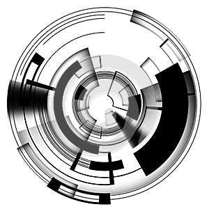 Abstract light circuit computer line technology business banner. For your brush photo
