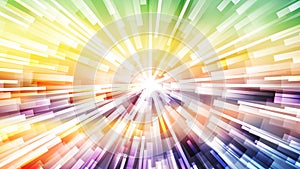 Abstract Light Color Burst Background Vector Illustration