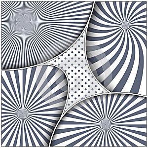 Abstract light composition