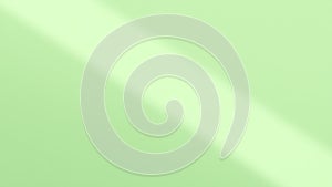 Abstract light green background with diagonal shadow and gradient