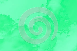 Abstract light green mint watercolor background, blurred