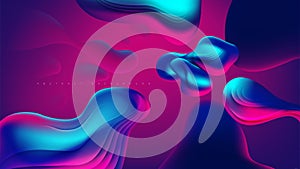 Abstract Light Motion Background