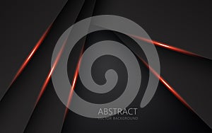 abstract light orange black space frame layout design tech triangle concept gray texture background