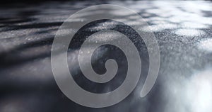 Abstract Light Patterns on Dark Surface