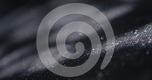 Abstract Light Patterns on Dark Surface