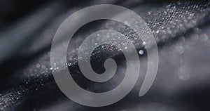 Abstract Light Patterns on Dark Surface