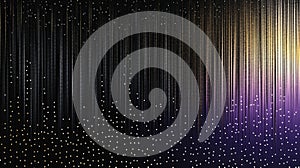 Abstract light patterns with vertical lines and gradient colors