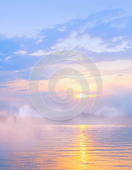 Abstract light sea summer background