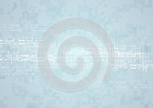 Abstract light technical geometric background