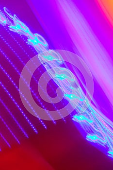 Abstract light technology background