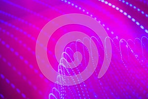 Abstract light technology background