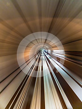 Abstract Light Tunnel