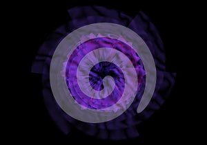 Abstract Light Wheel