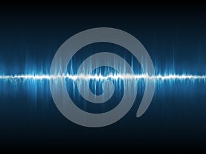 Abstract lightning waveform