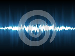 Abstract lightning waveform