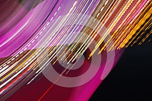 abstract lights movement background