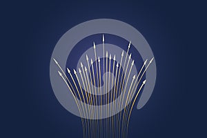 Abstract Line Background .Vector Illustrator. Connection Concept. Data Concept