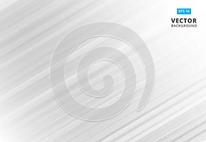 Abstract line pattern white and gray Background with Stripes. Vector Illustration