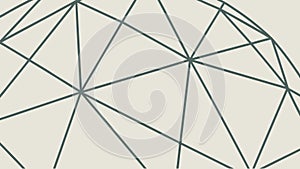 Abstract linear geometric network pattern, vector design Generative AI