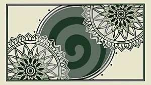 Abstract linear and triangular pattern, dynamic background. vector design Generative AI