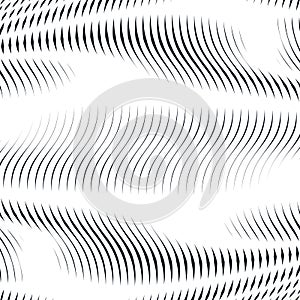 Abstract lined background, optical illusion style. Chaotic lines