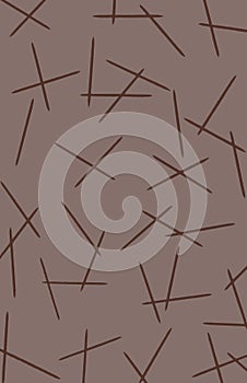 Abstract lines brown background