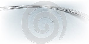 Abstract lines curve and hexagons pattern futuristic digital hi tech background.