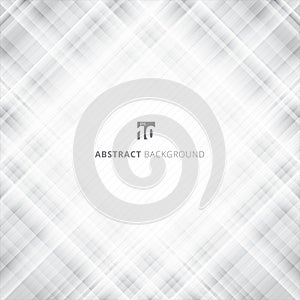 Abstract lines diagonal striped pattern with gray and white stripes