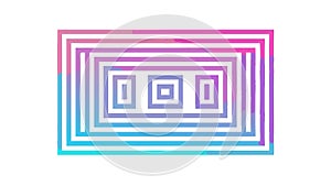 Abstract Lines Pattern Icon, Dynamic, Flow, Digital Art, Motion, vector design Generative AI