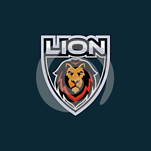 Abstract Lion head logo design inspiration