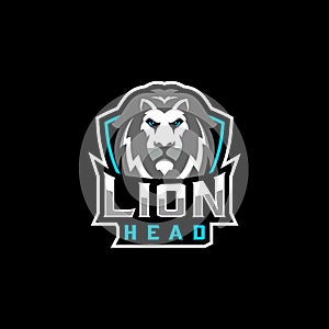 Abstract Lion head logo design inspiration