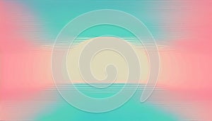 Abstract lo-fi gradient background. Psychic Waves and digital noise. Nostalgia, vintage, retro, 70s, 80s style. Synthwave, chillwa photo